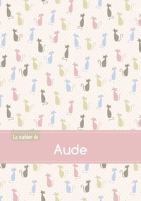  XXX - Le cahier d'Aude - Blanc, 96p, A5 - Chats.