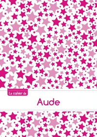 Le cahier d'Aude - Petits carreaux, 96p, A5 - Constellation Rose