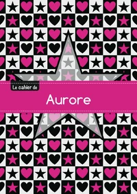 Le cahier d'Aurore - Petits carreaux, 96p, A5 - Étoile et c ur