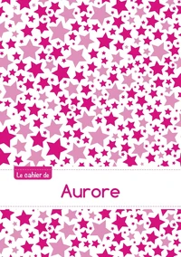 Le cahier d'Aurore - Séyès, 96p, A5 - Constellation Rose