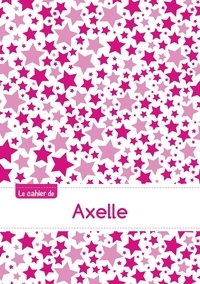  XXX - Le cahier d'Axelle - Blanc, 96p, A5 - Constellation Rose.