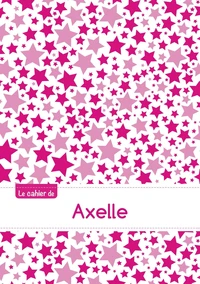 Le cahier d'Axelle - Blanc, 96p, A5 - Constellation Rose
