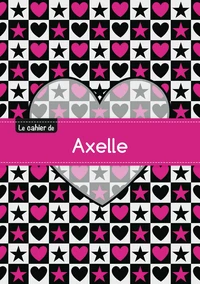 Le cahier d'Axelle - Petits carreaux, 96p, A5 - C ur et étoile