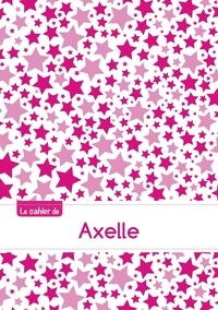  XXX - Le cahier d'Axelle - Petits carreaux, 96p, A5 - Constellation Rose.