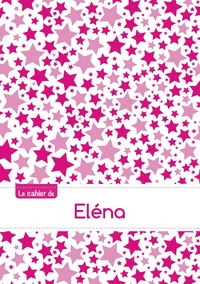 Le cahier d'Eléna - Petits carreaux, 96p, A5 - Constellation Rose
