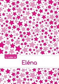 Le cahier d'Eléna - Séyès, 96p, A5 - Constellation Rose