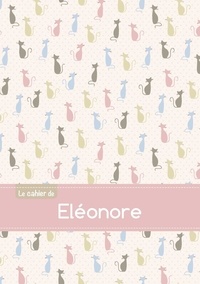  XXX - Le cahier d'Eléonore - Blanc, 96p, A5 - Chats.