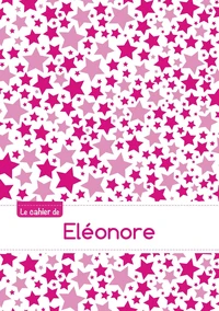 Le cahier d'Eléonore - Blanc, 96p, A5 - Constellation Rose