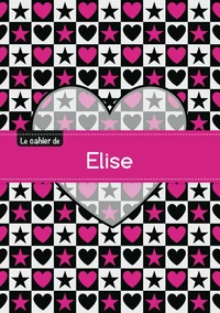 Le cahier d'Elise - Petits carreaux, 96p, A5 - C ur et étoile