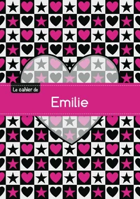 Le cahier d'Emilie - Blanc, 96p, A5 - C ur et étoile