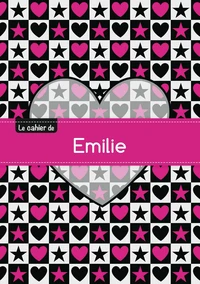 Le cahier d'Emilie - Petits carreaux, 96p, A5 - C ur et étoile