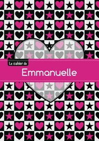 Le cahier d'Emmanuelle - Petits carreaux, 96p, A5 - C ur et étoile