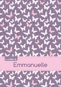  XXX - Le cahier d'Emmanuelle - Séyès, 96p, A5 - Papillons Mauve.