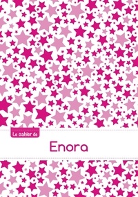  XXX - Le cahier d'Enora - Blanc, 96p, A5 - Constellation Rose.