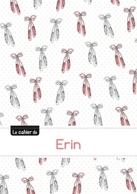  XXX - Le cahier d'Erin - Blanc, 96p, A5 - Ballerine.