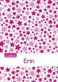  XXX - Le cahier d'Erin - Petits carreaux, 96p, A5 - Constellation Rose.