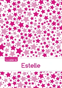 Le cahier d'Estelle - Séyès, 96p, A5 - Constellation Rose