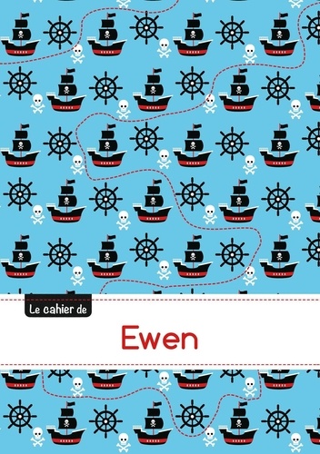  XXX - Le cahier d'Ewen - Petits carreaux, 96p, A5 - Pirates.