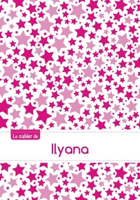 Le cahier d'Ilyana - Séyès, 96p, A5 - Constellation Rose