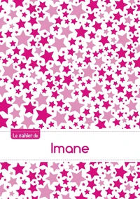 Le cahier d'Imane - Petits carreaux, 96p, A5 - Constellation Rose