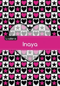 Le cahier d'Inaya - Petits carreaux, 96p, A5 - C ur et étoile