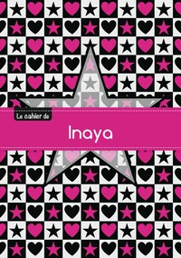 Le cahier d'Inaya - Petits carreaux, 96p, A5 - Étoile et c ur