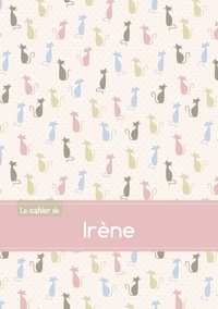  XXX - Le cahier d'Irène - Blanc, 96p, A5 - Chats.