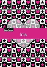 Le cahier d'Iris - Petits carreaux, 96p, A5 - C ur et étoile