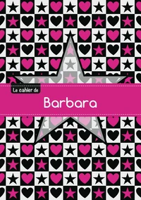 Le cahier de Barbara - Petits carreaux, 96p, A5 - Étoile et c ur