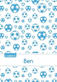  XXX - Le cahier de Ben - Blanc, 96p, A5 - Football Marseille.