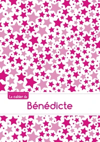 Le cahier de Bénédicte - Blanc, 96p, A5 - Constellation Rose