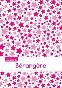 Le cahier de Bérangère - Blanc, 96p, A5 - Constellation Rose