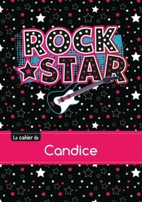  XXX - Le cahier de Candice - Blanc, 96p, A5 - Rock Star.