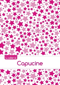 Le cahier de Capucine - Blanc, 96p, A5 - Constellation Rose