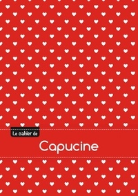  XXX - Le cahier de Capucine - Blanc, 96p, A5 - Petits c urs.