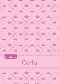  XXX - Le cahier de Carla - Petits carreaux, 96p, A5 - Princesse.