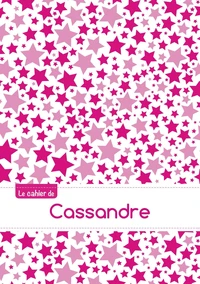 Le cahier de Cassandre - Blanc, 96p, A5 - Constellation Rose