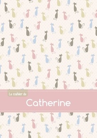  XXX - Le cahier de Catherine - Petits carreaux, 96p, A5 - Chats.