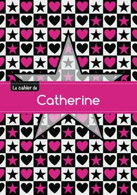 Le cahier de Catherine - Petits carreaux, 96p, A5 - Étoile et c ur