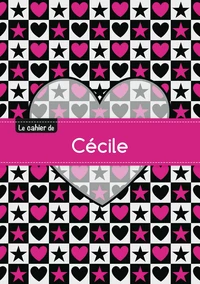 Le cahier de Cécile - Petits carreaux, 96p, A5 - C ur et étoile