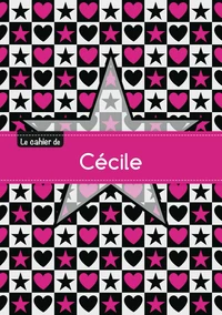 Le cahier de Cécile - Petits carreaux, 96p, A5 - Étoile et c ur