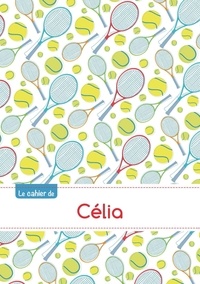  XXX - Le cahier de Célia - Blanc, 96p, A5 - Tennis.