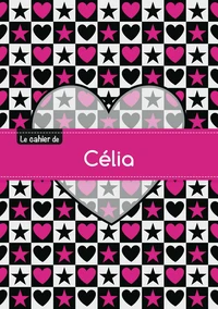 Le cahier de Célia - Petits carreaux, 96p, A5 - C ur et étoile