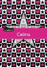 Le cahier de Celina - Petits carreaux, 96p, A5 - Étoile et c ur
