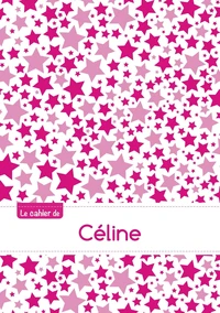 Le cahier de Céline - Blanc, 96p, A5 - Constellation Rose