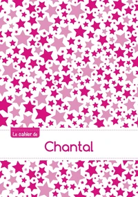 Le cahier de Chantal - Petits carreaux, 96p, A5 - Constellation Rose