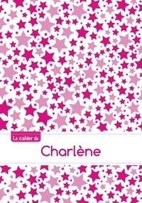  XXX - Le cahier de Charlène - Petits carreaux, 96p, A5 - Constellation Rose.