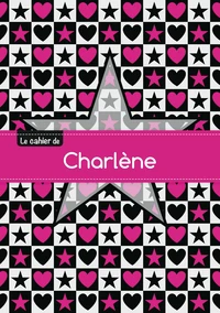 Le cahier de Charlène - Petits carreaux, 96p, A5 - Étoile et c ur