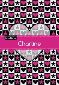Le cahier de Charline - Petits carreaux, 96p, A5 - C ur et étoile