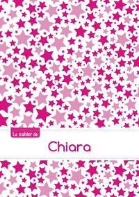 Le cahier de Chiara - Séyès, 96p, A5 - Constellation Rose